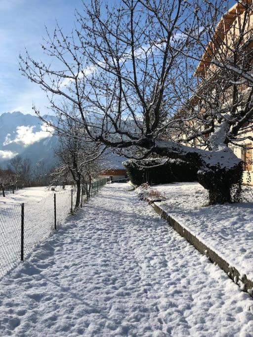 Appartement rez de jardin montée de l'alpe d'Huez La Garde  Esterno foto