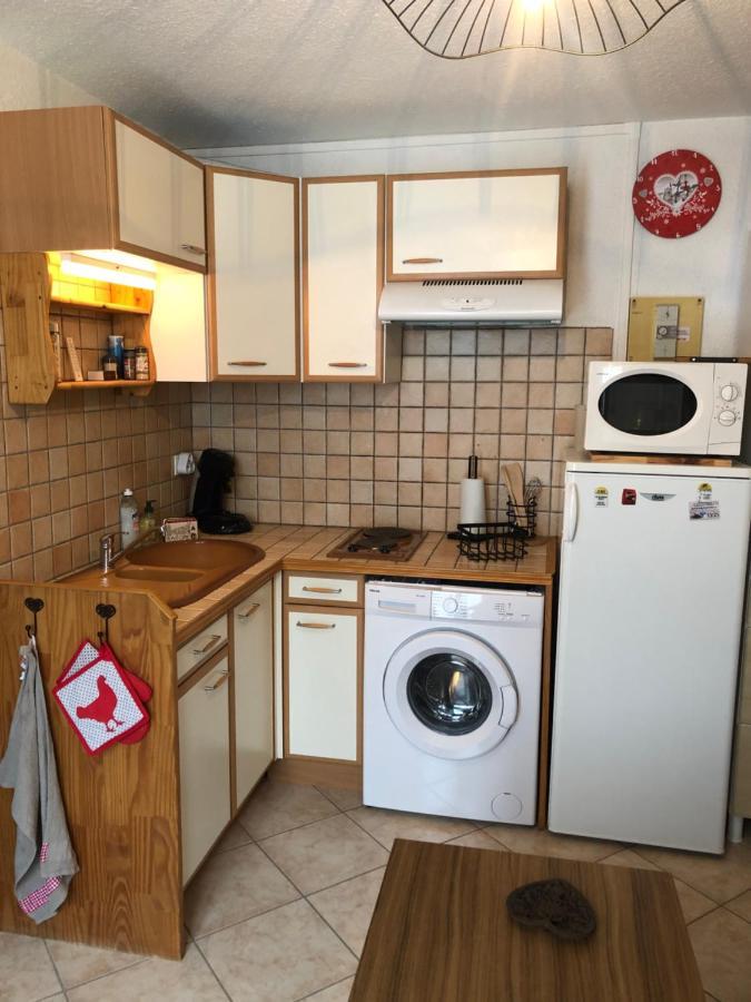 Appartement rez de jardin montée de l'alpe d'Huez La Garde  Esterno foto
