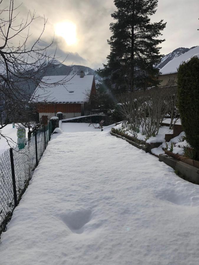 Appartement rez de jardin montée de l'alpe d'Huez La Garde  Esterno foto