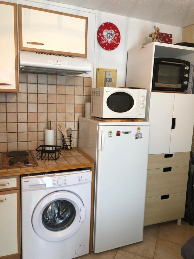 Appartement rez de jardin montée de l'alpe d'Huez La Garde  Esterno foto
